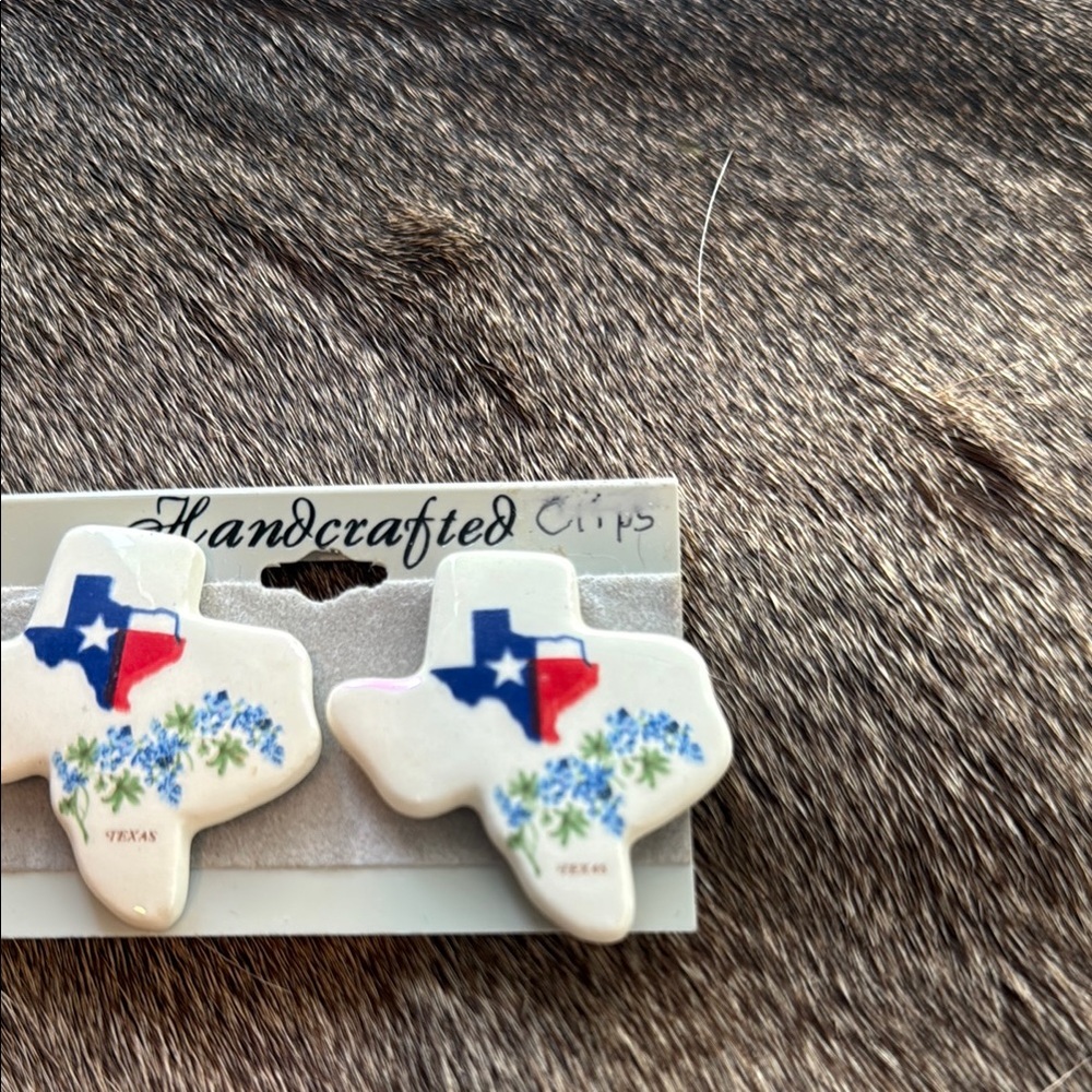 Texas Shaped Handcrafted Clips - image 3